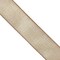Designer&#x2019;s Shop Holiday Burlap wired edge ribbon 2.5&#x201D; x 10 yard For DIY crafting, Home D&#xE9;cor